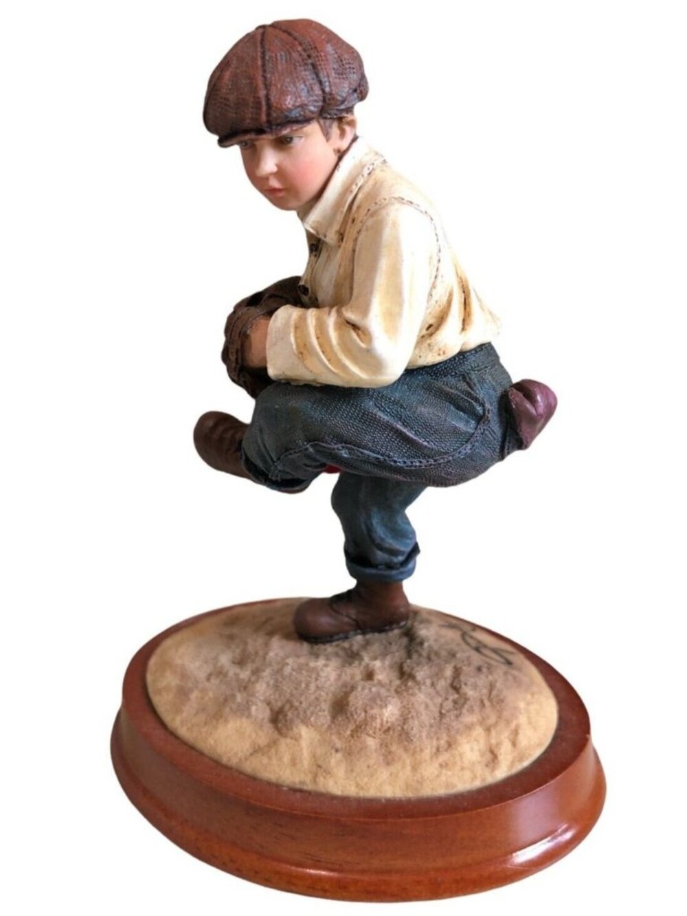 The Wind Up Vanmark Timeless Treasures Baseball Pitcher Figurine Jim Daly 88754